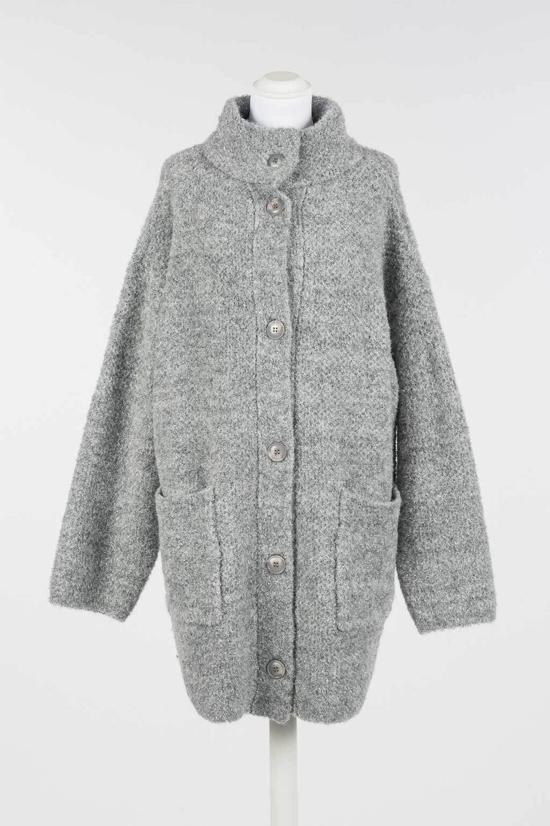 KNITTED OVERCOAT TWINSET