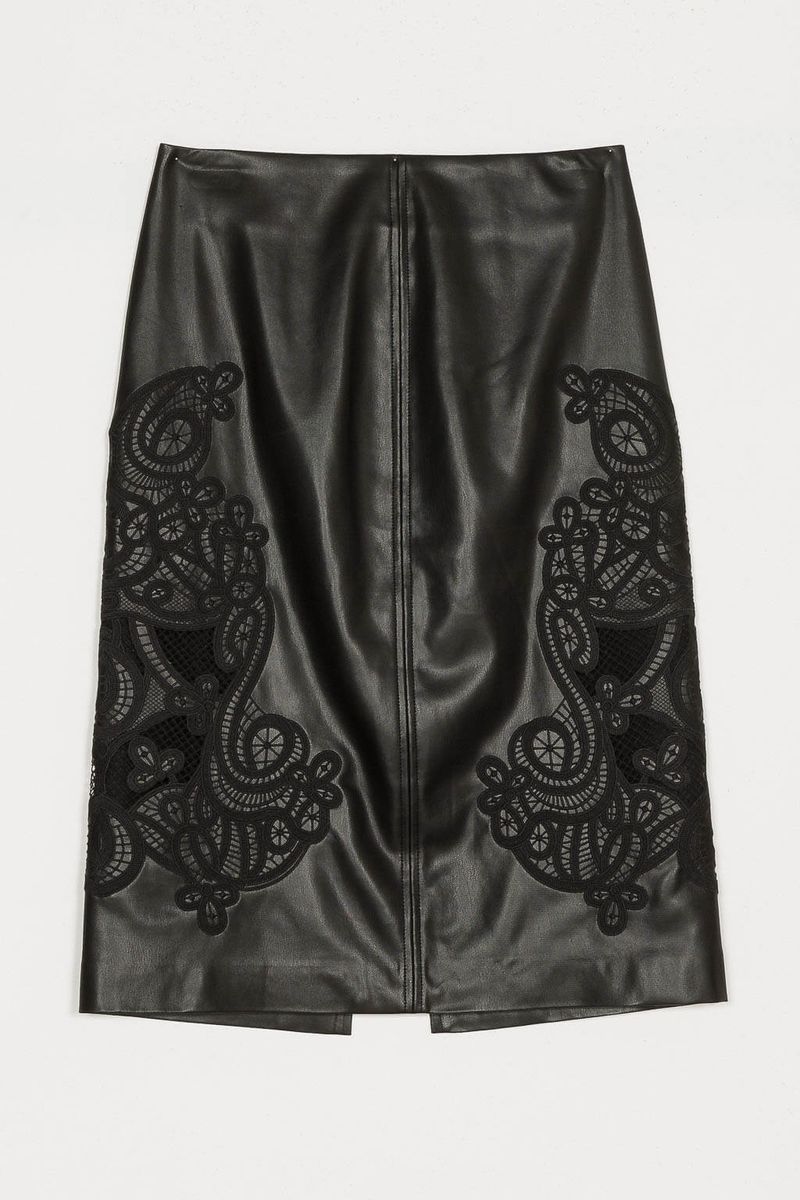 COATED SKIRT TWINSET