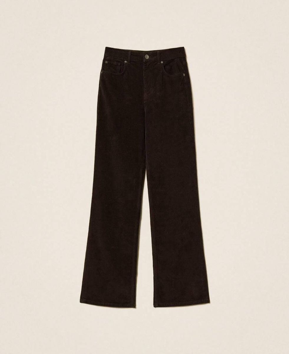 Five-pocket corduroy trousers TWINSET